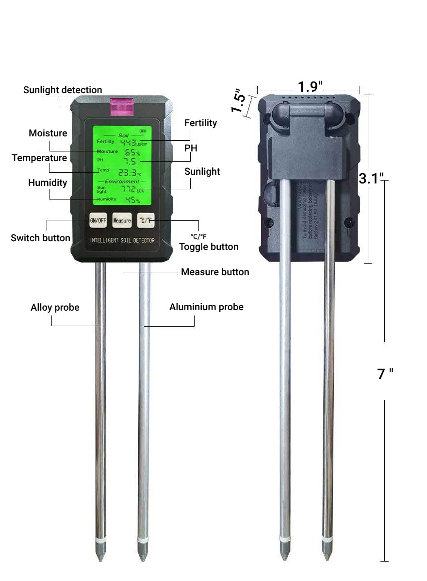 Multifunctional Soil Tester