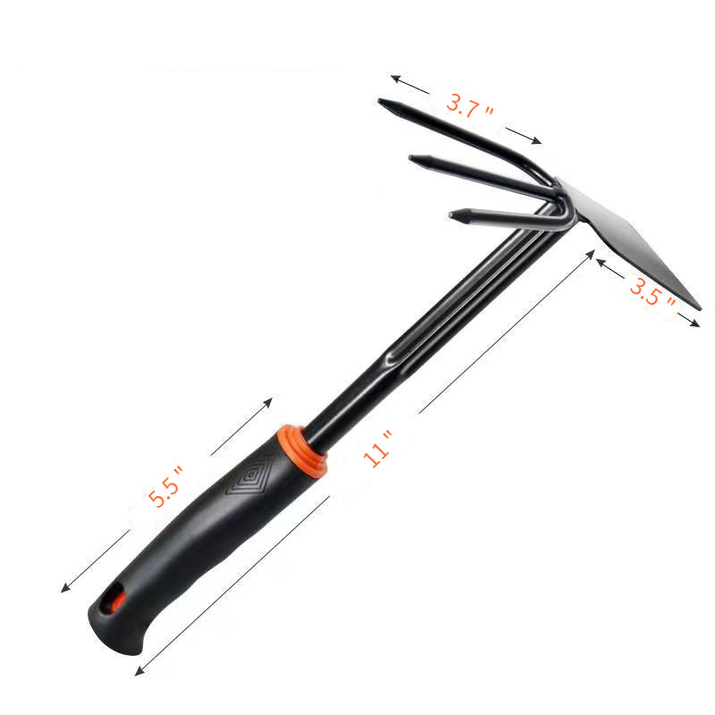 2-in-1 Gardening Hoe and Rake