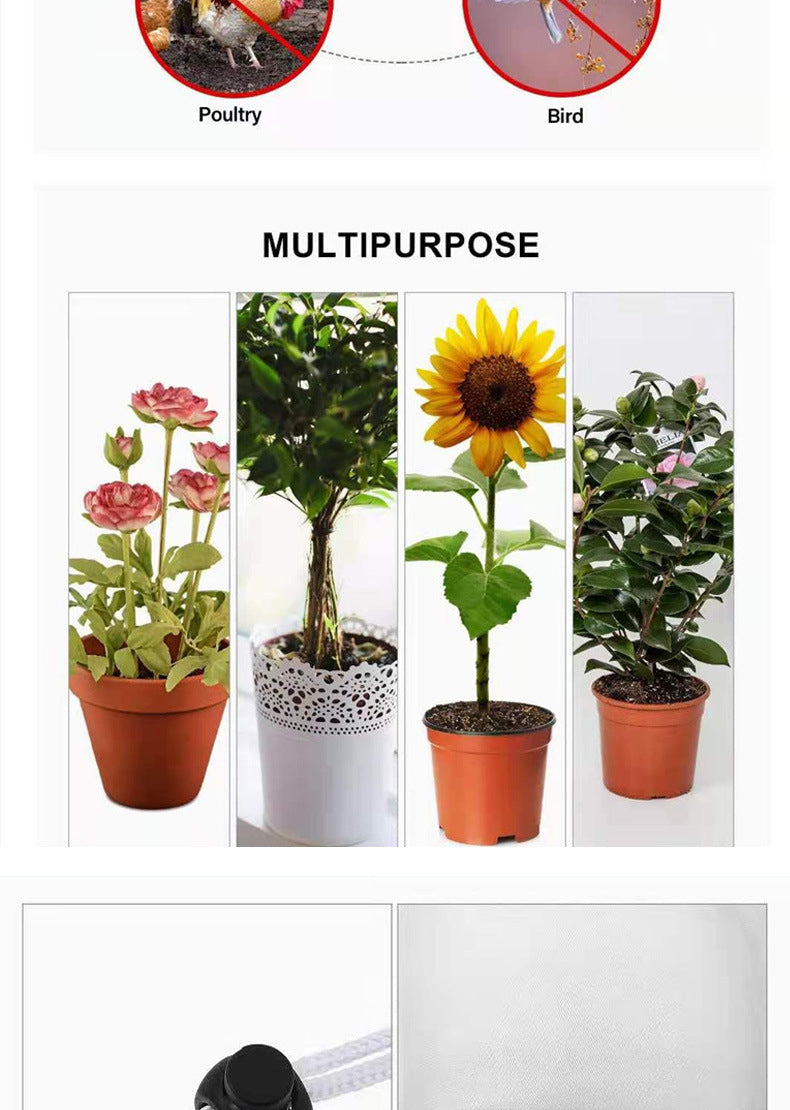Bird & insect proof covers for garden fruits & vegetables